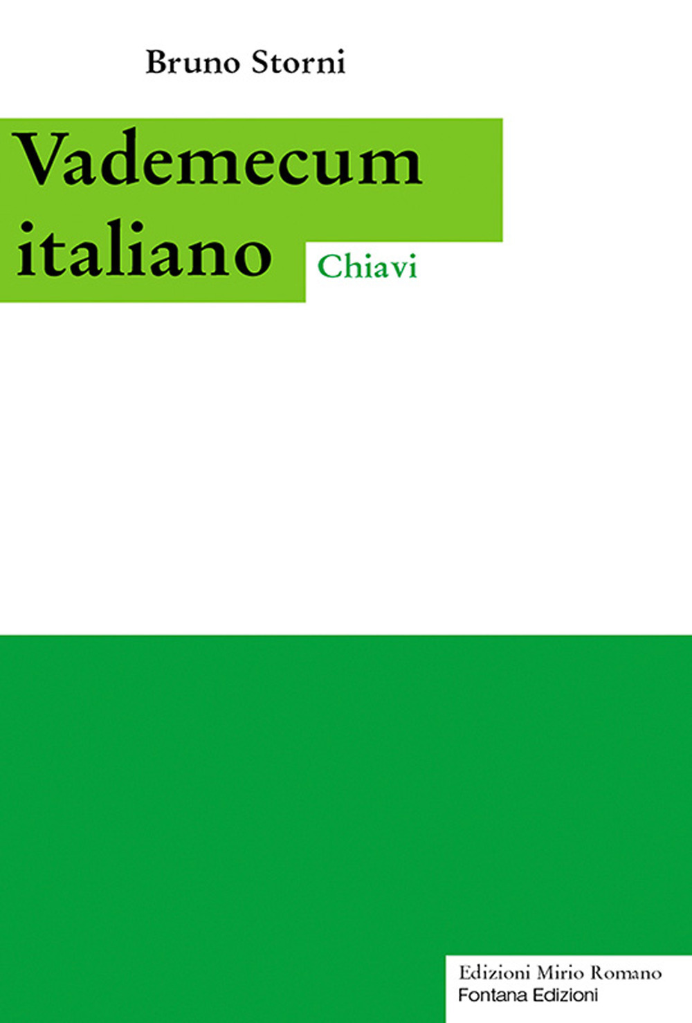 Vademecum italiano. Chiavi