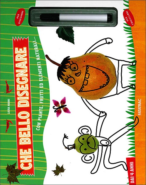 Che bello disegnare con piante, frutti ed elementi naturali...