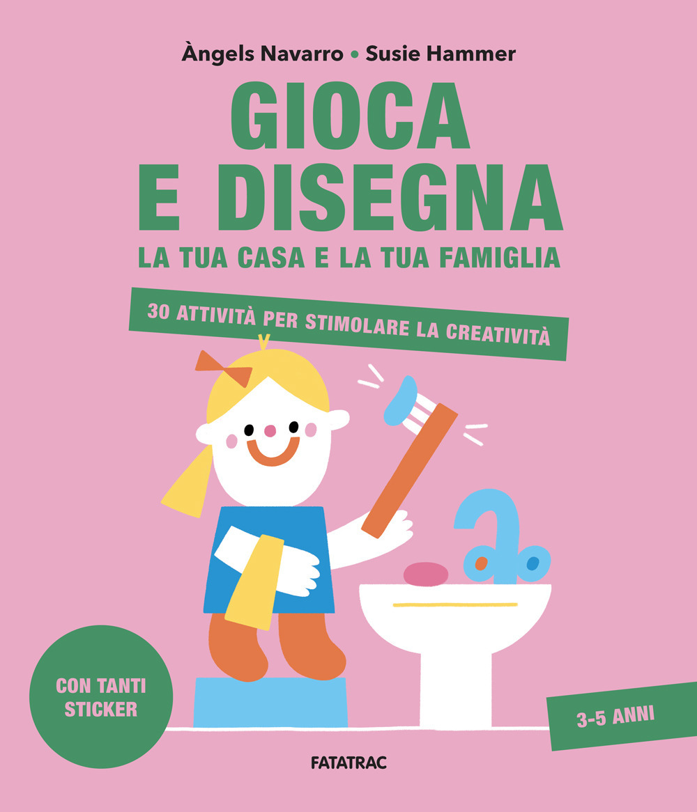 Gioca e disegna. Casa e famiglia. Con adesivi