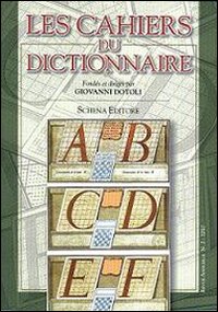 Les cahiers du dictionnaire. Vol. 2