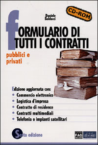 Formulario di tutti i contratti. Pubblici e privati
