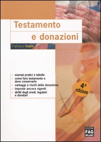 Testamento e donazioni