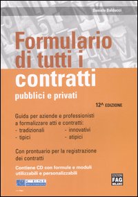 Formulario di tutti i contratti. Pubblici e privati