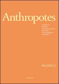 Anthropotes. Rivista di studi sulla persona e la famiglia. Vol. 2
