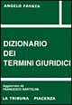 Il dizionario dei termini giuridici