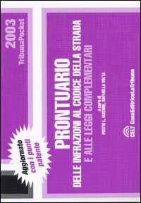 Prontuario delle infrazioni al codice della strada e alle leggi complementari