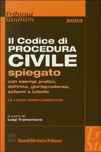 Il Codice di procedura civile spiegato con esempi pratici, dottrina, giurisprudenza, schemi e tabelle. Le leggi complementari