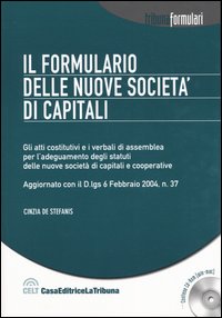 Il formulario delle nuove società di capitali