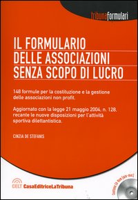 Il formulario delle associazioni senza scopo di lucro