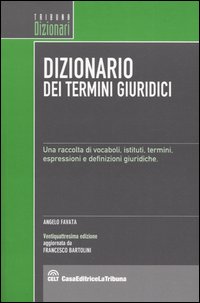 Il dizionario dei termini giuridici