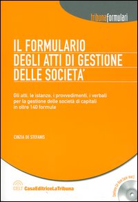 Il formulario degli atti di gestione delle società