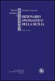 Dizionario onomastico della Sicilia