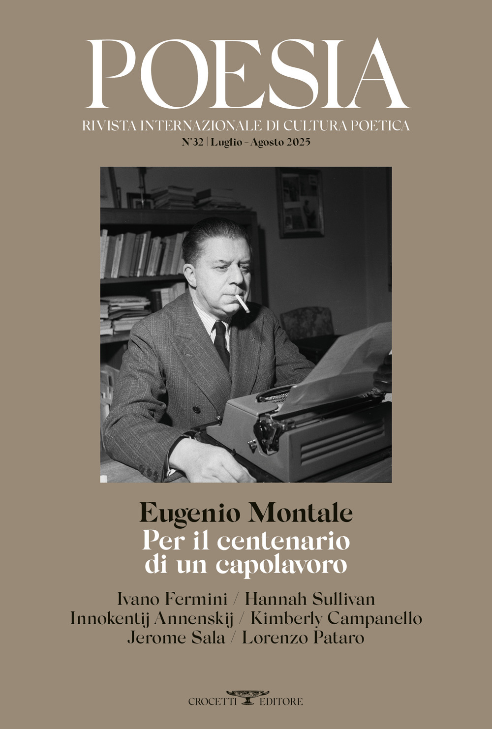 Poesia. Rivista internazionale di cultura poetica. Nuova serie. Vol. 32: Eugenio Montale. Per il centenario di un capolavoro