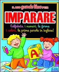 Il mio grande libro per imparare. L'alfabeto, i numeri, le forme, i colori, le prime parole in inglese!