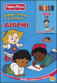 Leggi, scrivi e colora i giochi