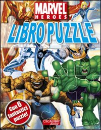 Libro puzzle. Marvel Heroes