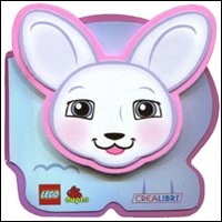 Confetto il coniglietto. Lego Duplo
