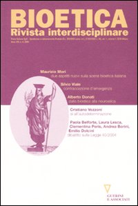 Bioetica. Rivista interdisciplinare. Vol. 4