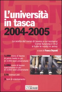 L'università in tasca 2004-2005