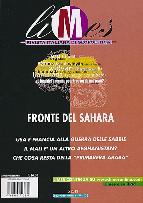 Limes. Rivista italiana di geopolitica. Vol. 5: Fronte del Sahara
