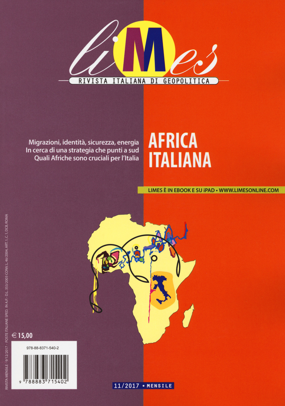 Limes. Rivista italiana di geopolitica. Vol. 11: Africa italiana
