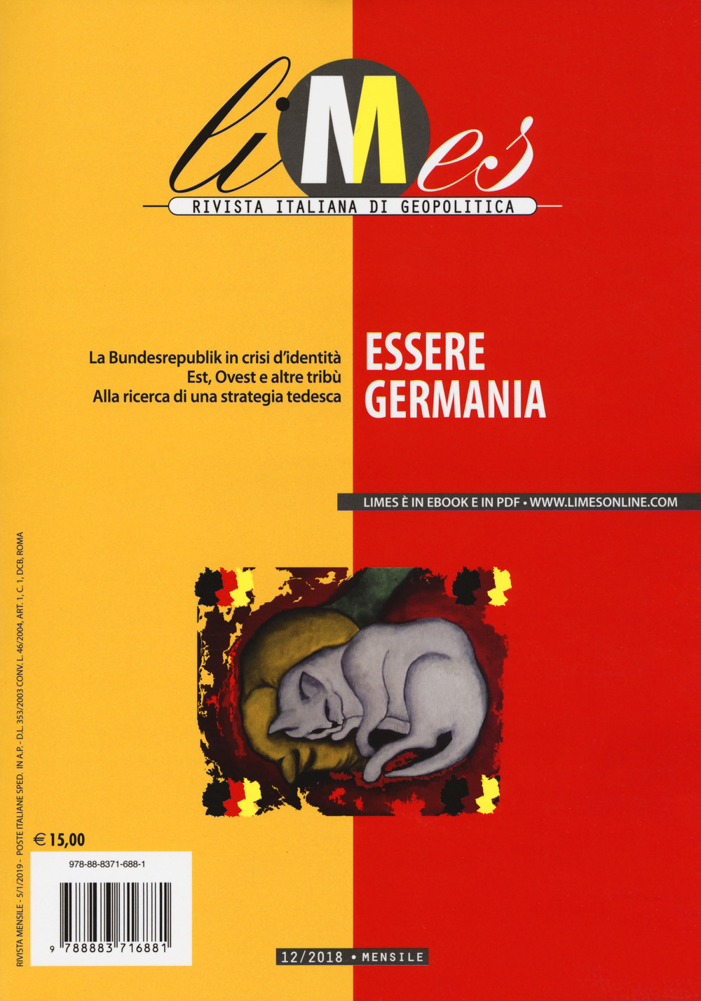 Limes. Rivista italiana di geopolitica. Vol. 12: Essere Germania