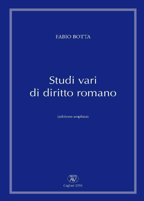 Studi vari di diritto romano