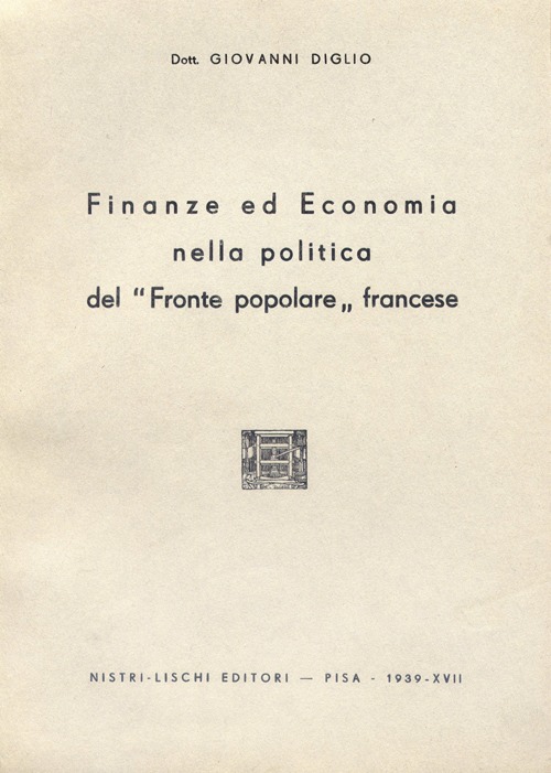 Finanze ed economia nella politica del Fronte popolare francese
