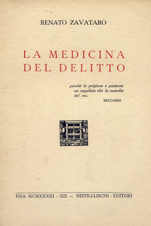 La medicina del delitto