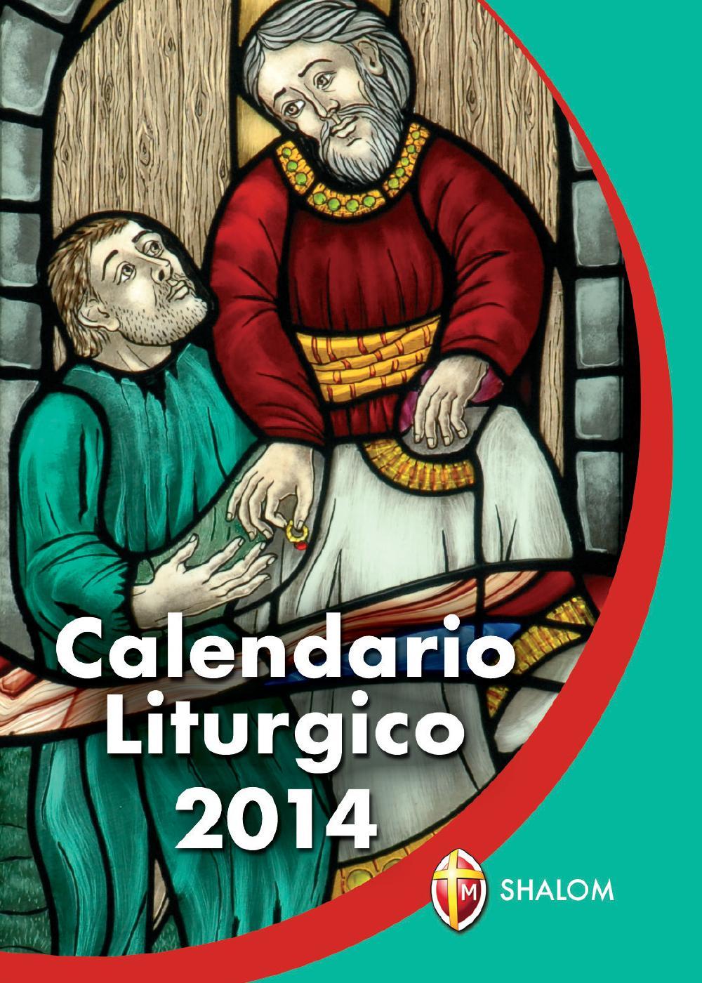 Calendario liturgico 2014