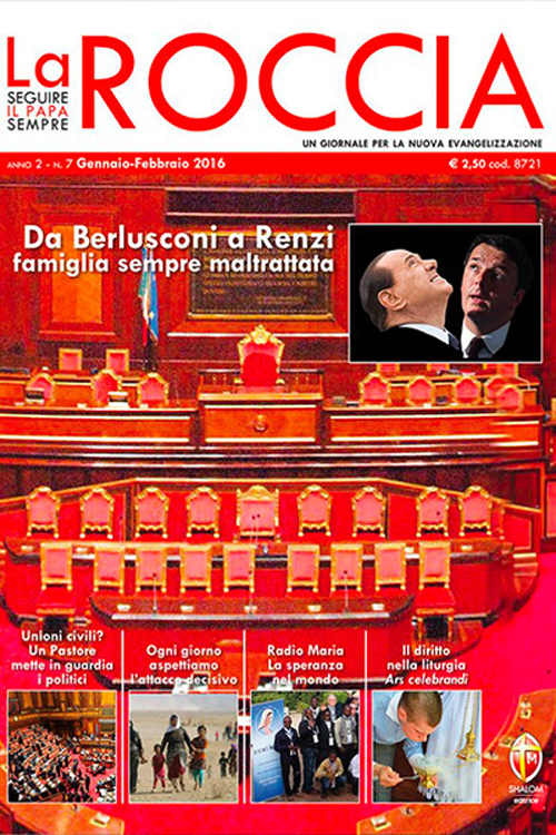 La roccia. Gennaio-febbraio 2016. Vol. 7