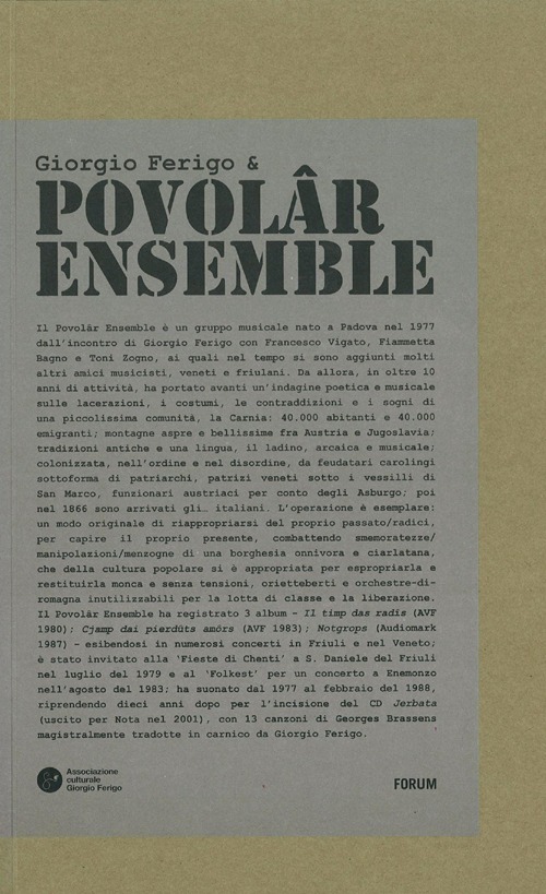 Giorgio Ferigo & Povolâr Ensemble