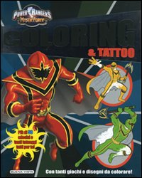 Power Rangers Mystic Force. Coloring & tattoo