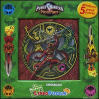 Power Rangers Mystic Force. Libro puzzle