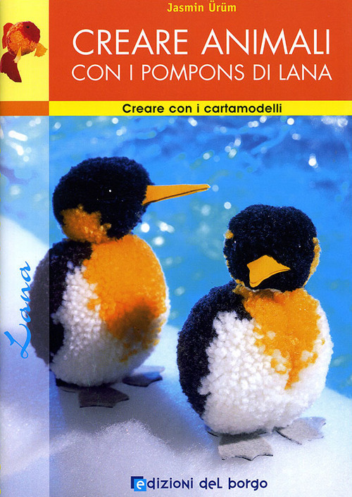 Creare animali con i pompons di lana