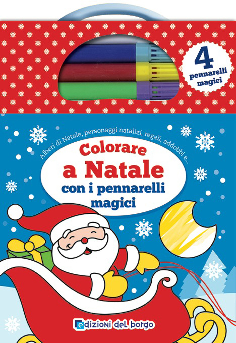 Colorare a Natale con i pennarelli magici