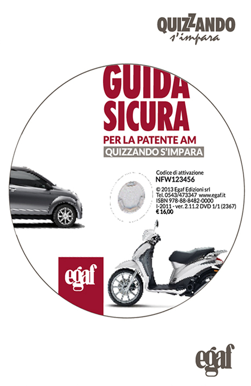 Guida sicura per la patente AM. DVD-ROM
