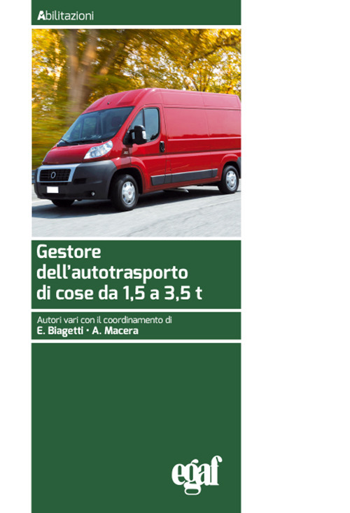 Gestore dell'autotrasporto di cose da 1,5 a 3,5 t