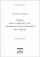 Storia della origine e de' progressi della filosofia del diritto