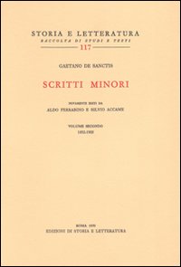 Scritti minori. Vol. 2: 1892-1905