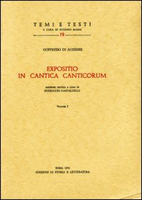 Expositio in Cantica canticorum