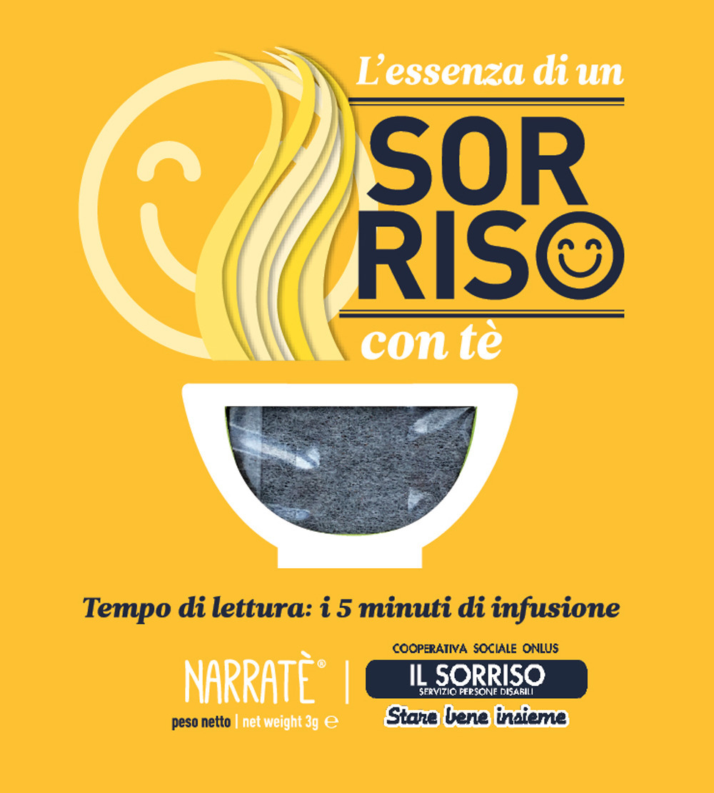 L'essenza di un sorriso con tè. Tempo di lettura: i 5 minuti di infusione