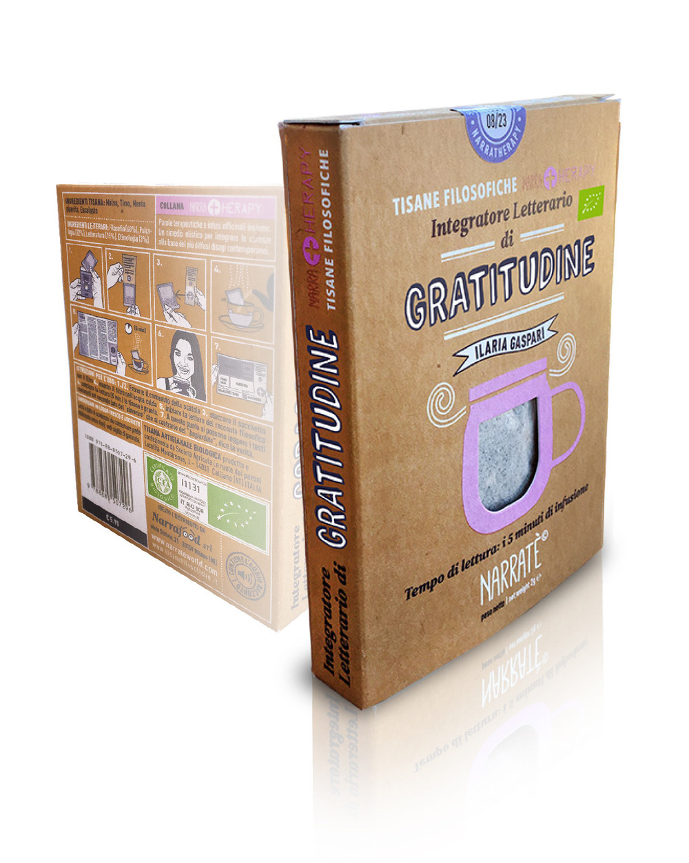 Gratitudine. Integratore letterario di tisane filosofiche Narratherapy