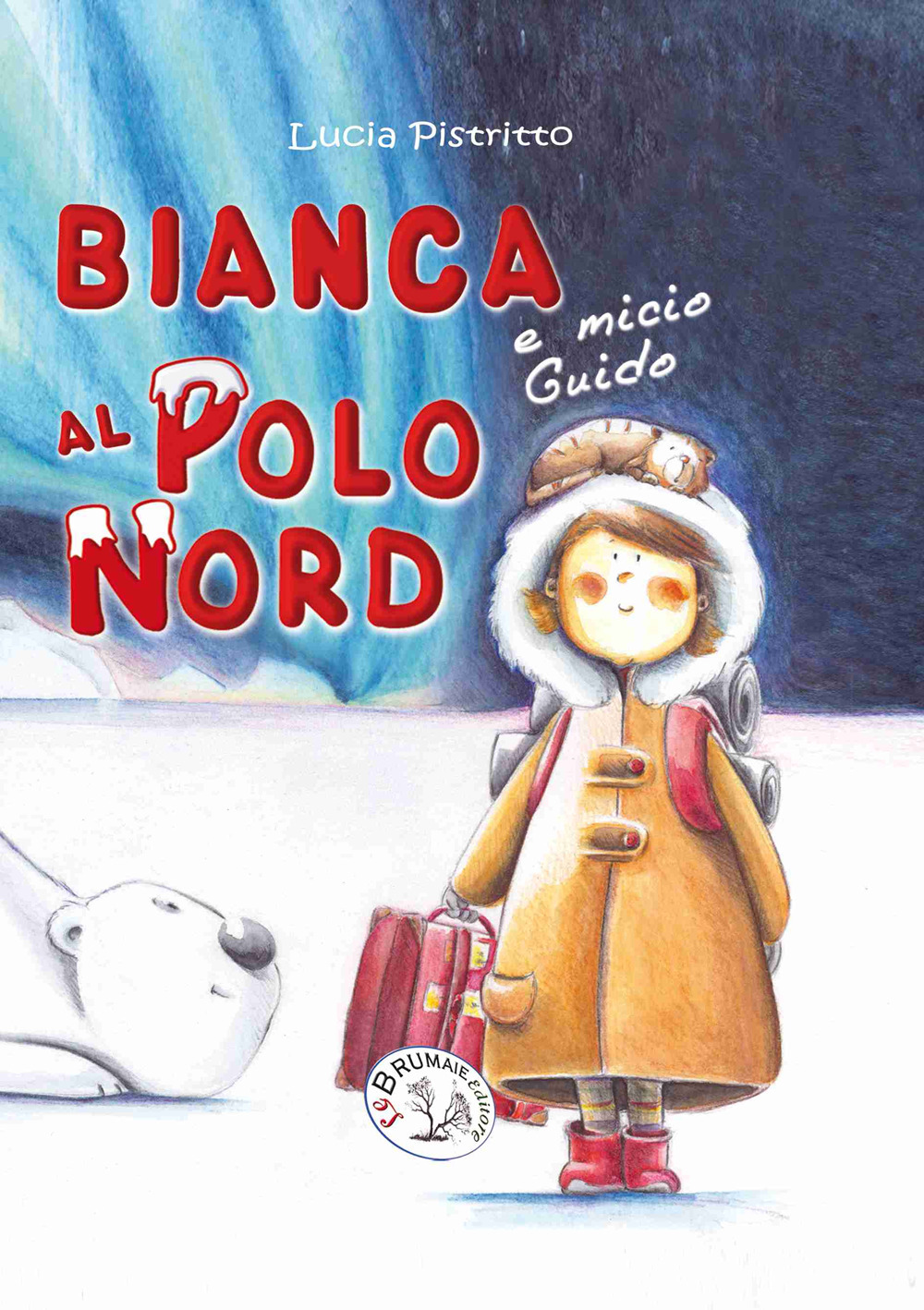 Bianca e micio Guido al Polo Nord