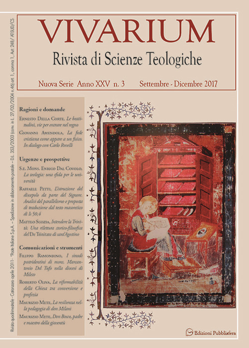Vivarium. Rivista di scienze teologiche. Vol. 3