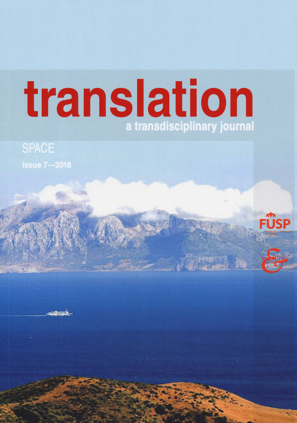 Translation. A transdisciplinary journal. Vol. 7: Space