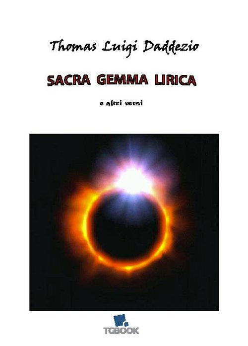 Sacra gemma lirica e altri versi