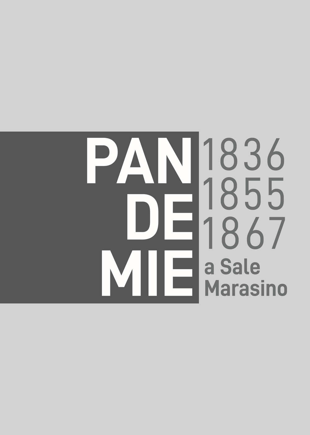 Pandemie 1836-1855-1867 a Sale Marasino