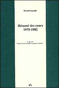 Résumé des cours (1970-1982)