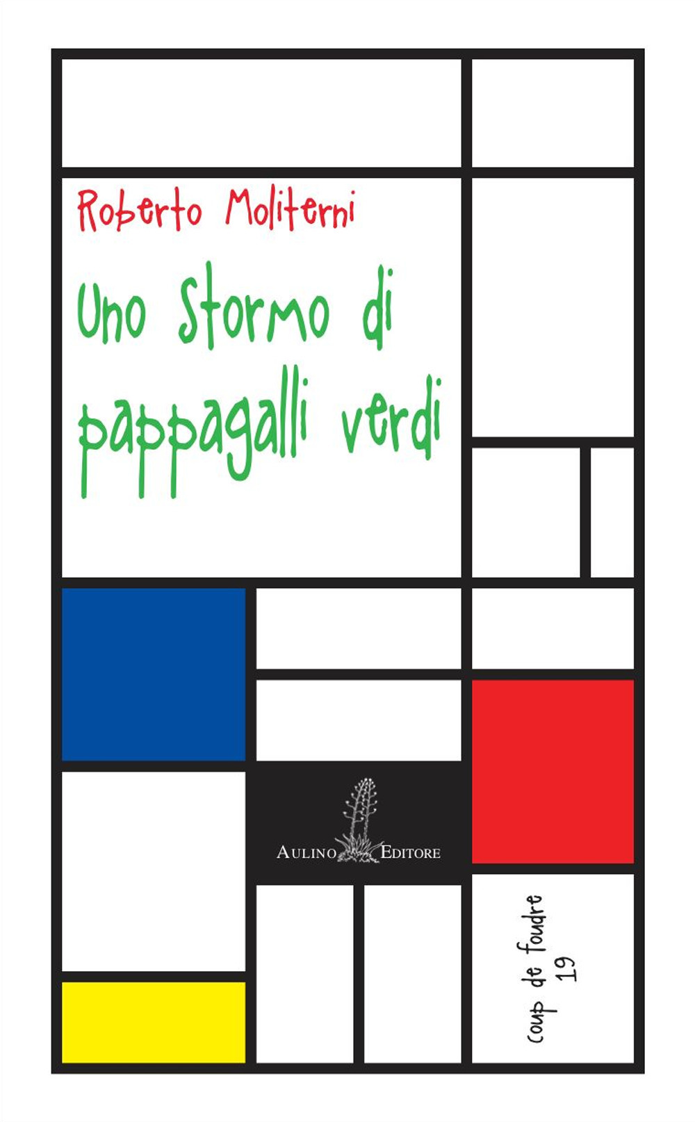 Uno stormo di pappagalli verdi